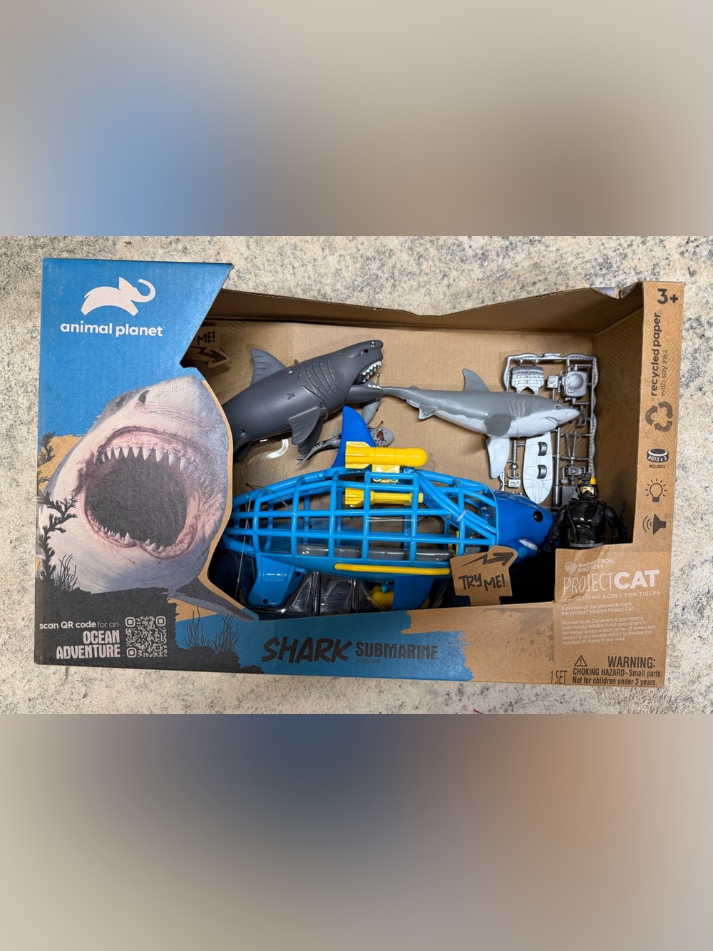 Animal Planet Shark Submarine Playset